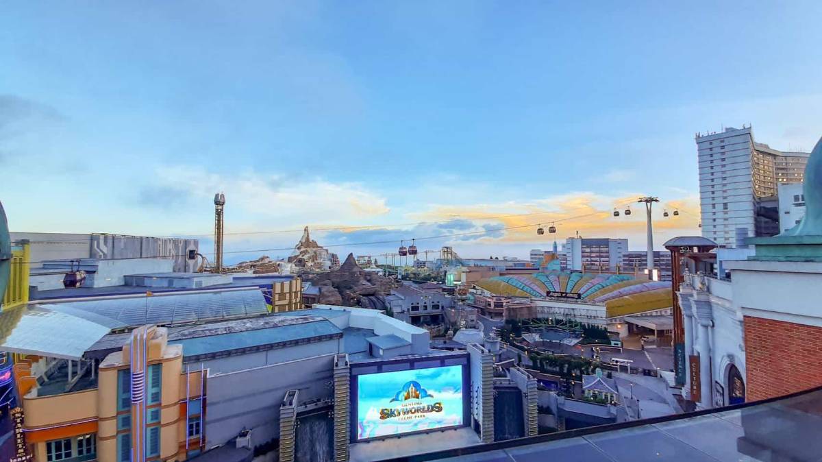 2D1N Genting Highlands Itinerary: Genting SkyAvenue rooftop view