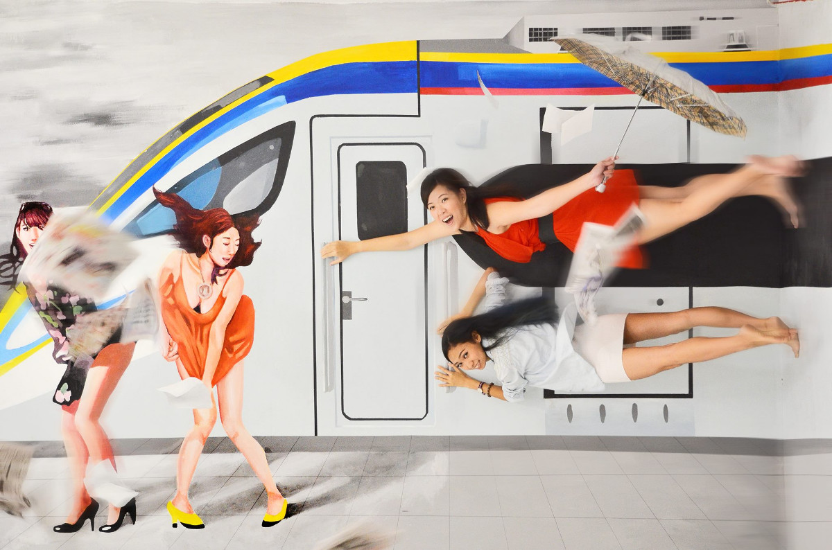Team Harmony in Perak: Get Tricked at Funtasy House Trick Art