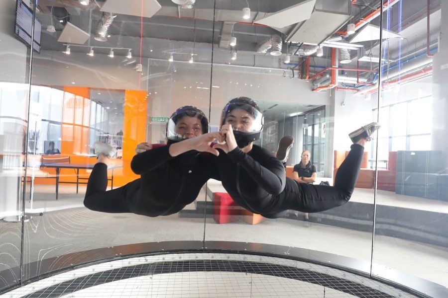 (City + Countryside) 2-Day 1-Night Selangor Team-Building Itinerary for Small Groups: Windlab Indoor Skydiving
