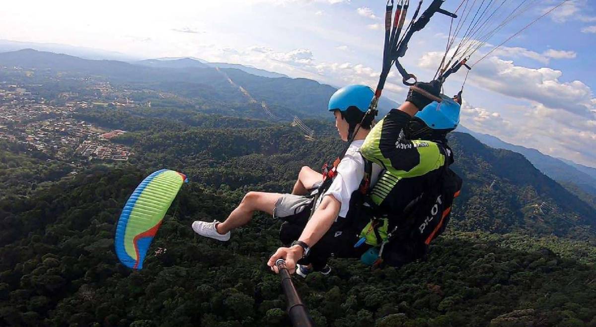 (Top 12 Recommendation) Where to Go for Adventurous Activities in KL & Selangor?: KKB Paragliding
