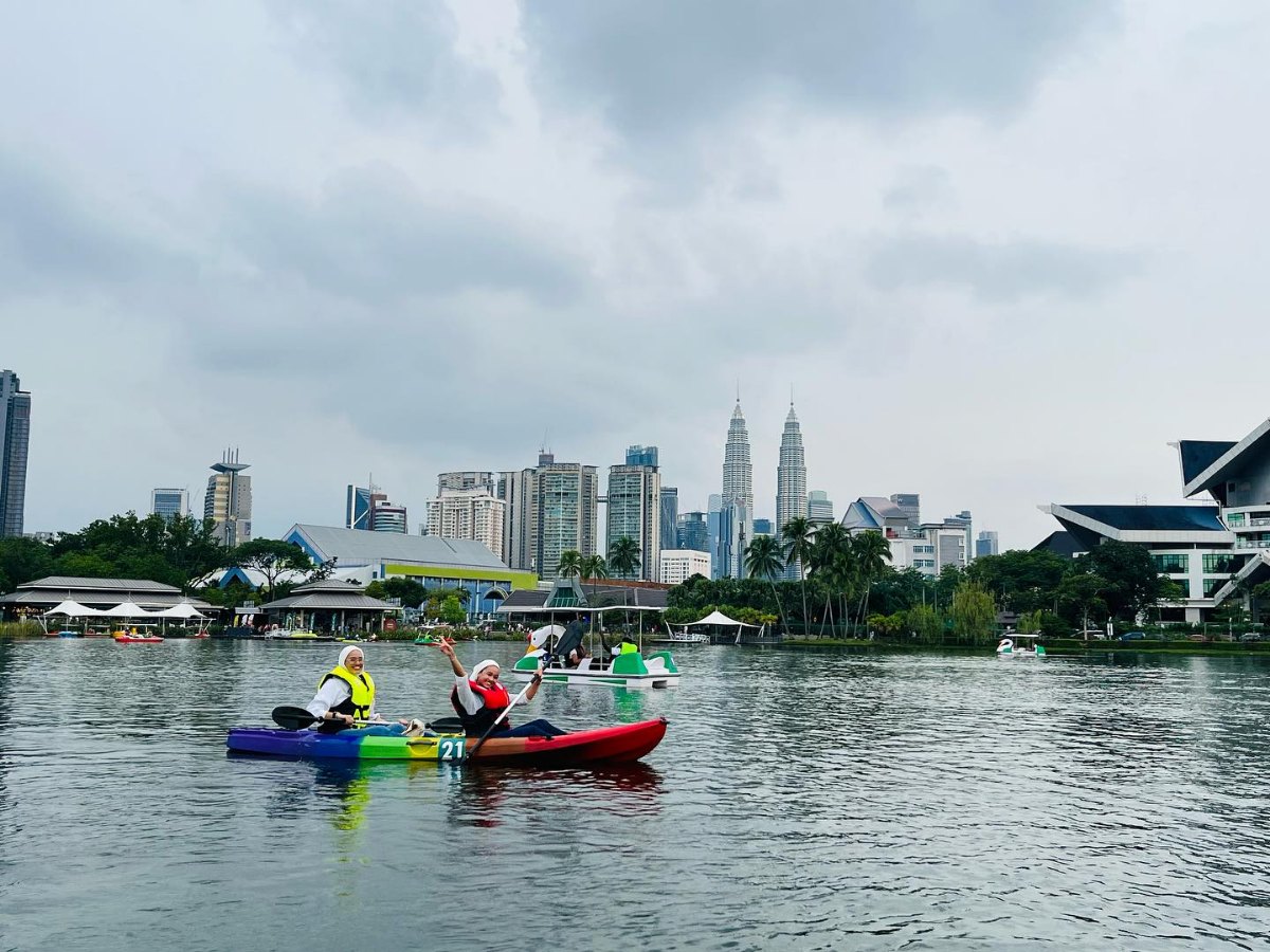(15 Places) Unravel the Beauty of Kayaking Hotspots in Malaysia: Taman Tasik Titiwangsa