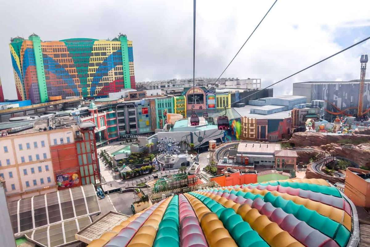 2D1N Genting Highlands Itinerary: Genting Skyworlds top view